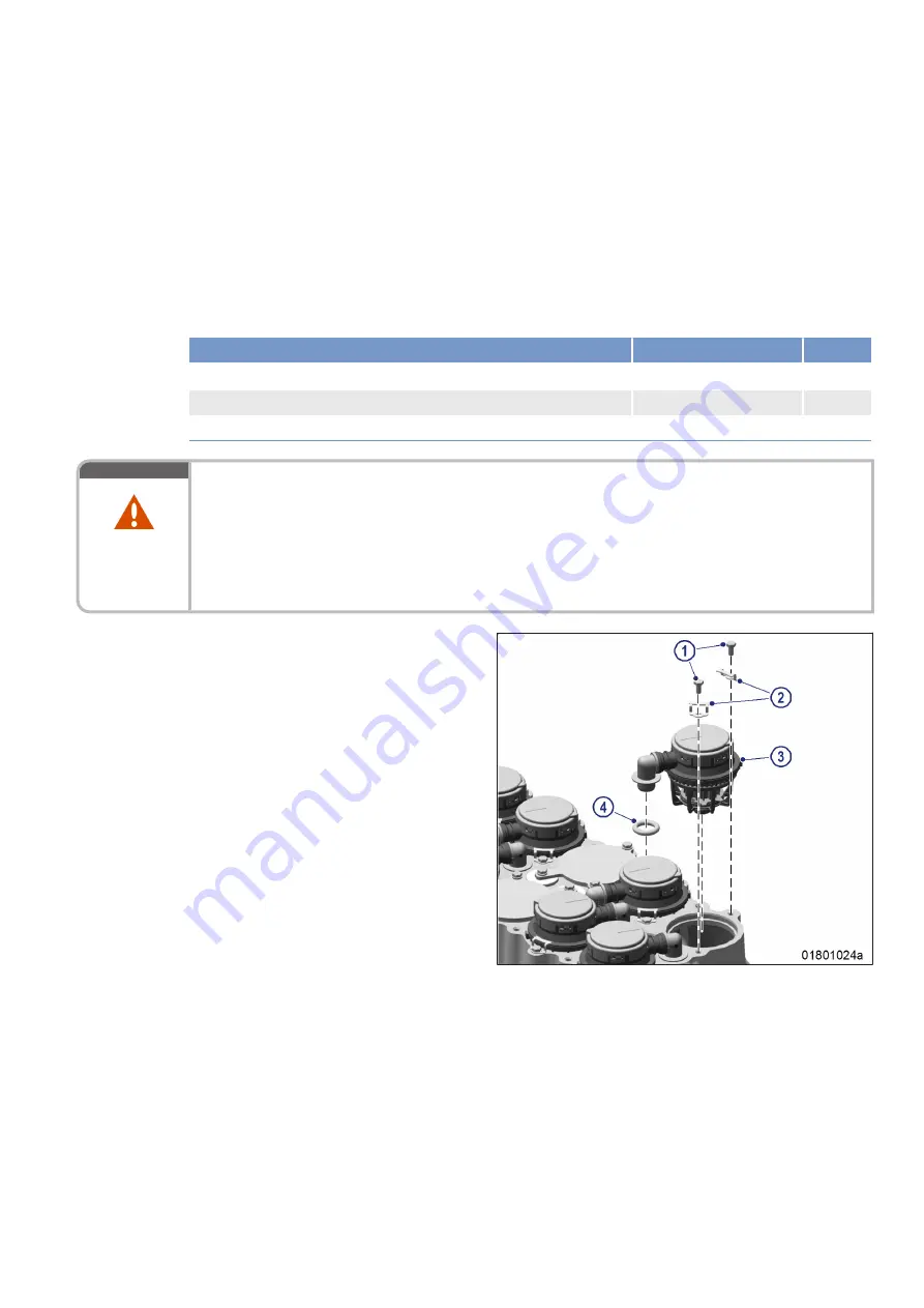 MTU 12V4000M*3 series Operating Instructions Manual Download Page 167