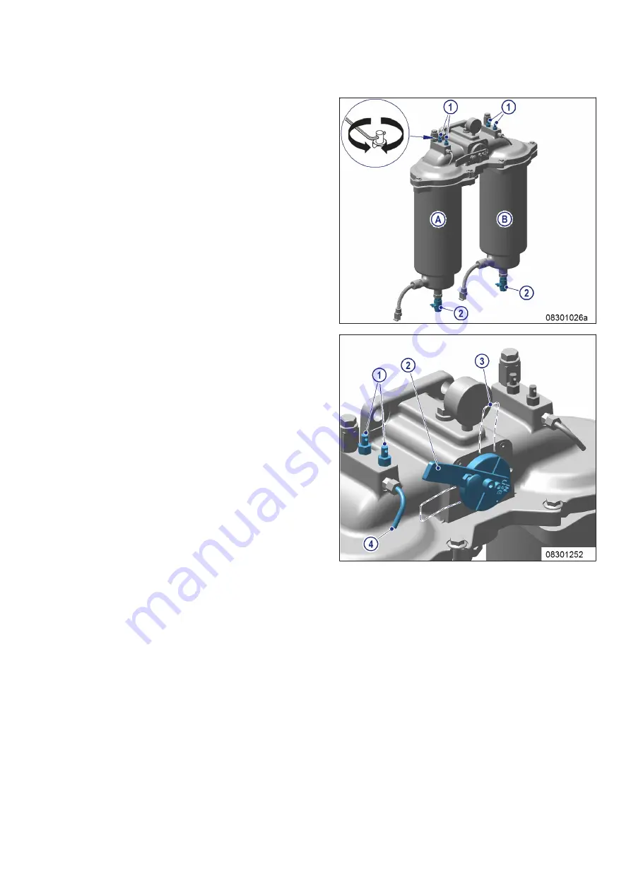 MTU 12V4000M*3 series Operating Instructions Manual Download Page 193