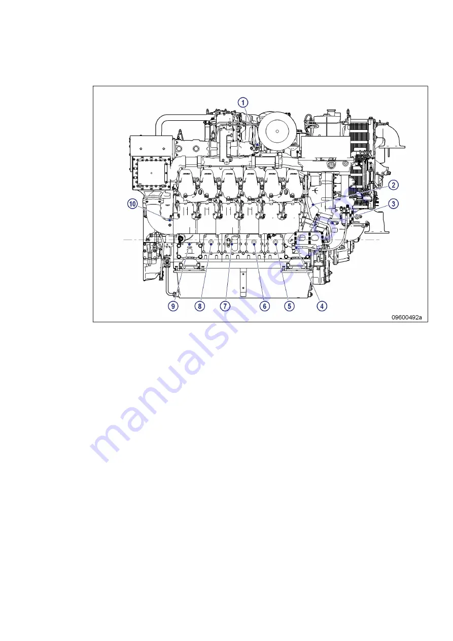 MTU 12V4000M73 series Operating Instructions Manual Download Page 49