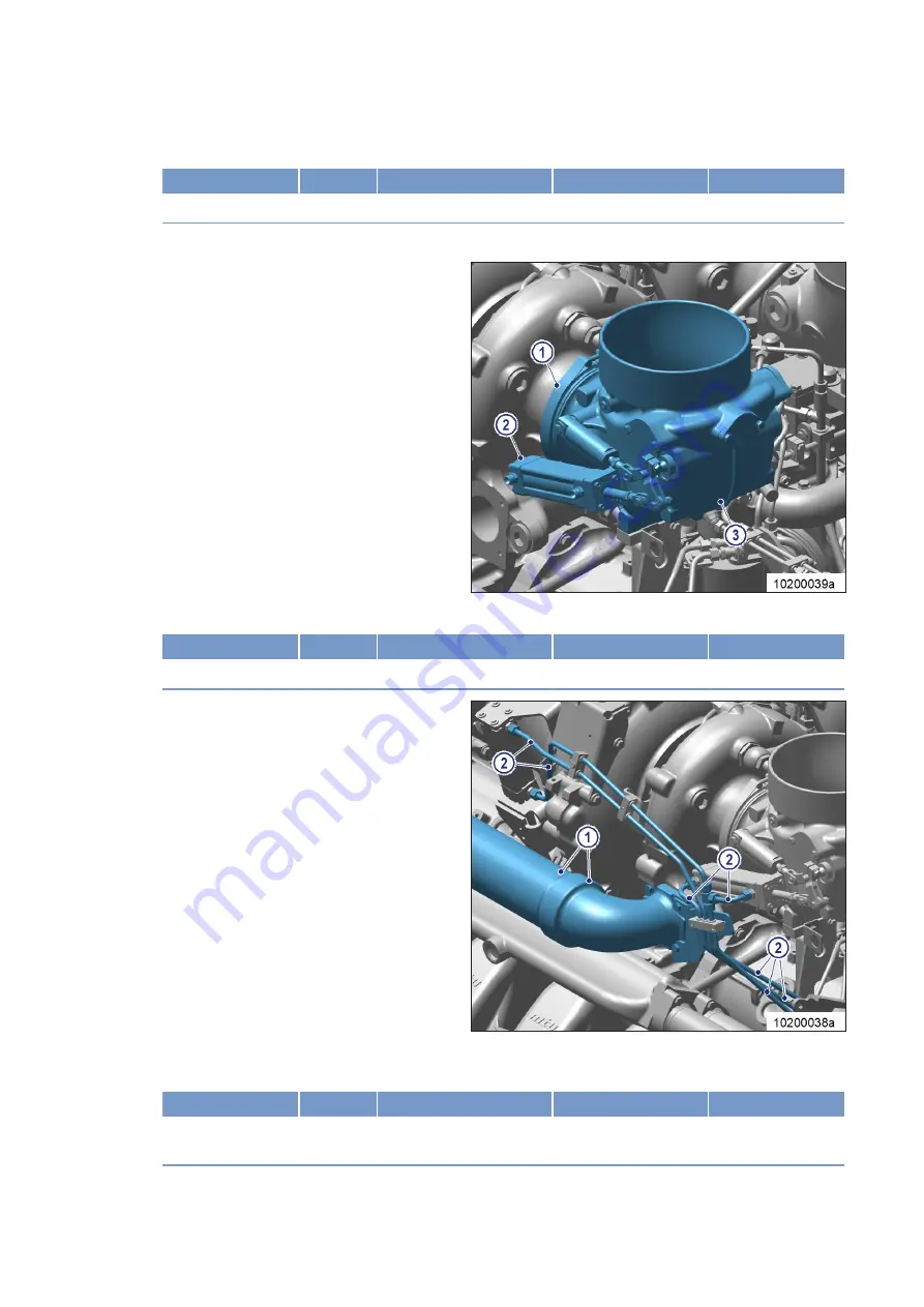 MTU 12V4000M73 series Operating Instructions Manual Download Page 208