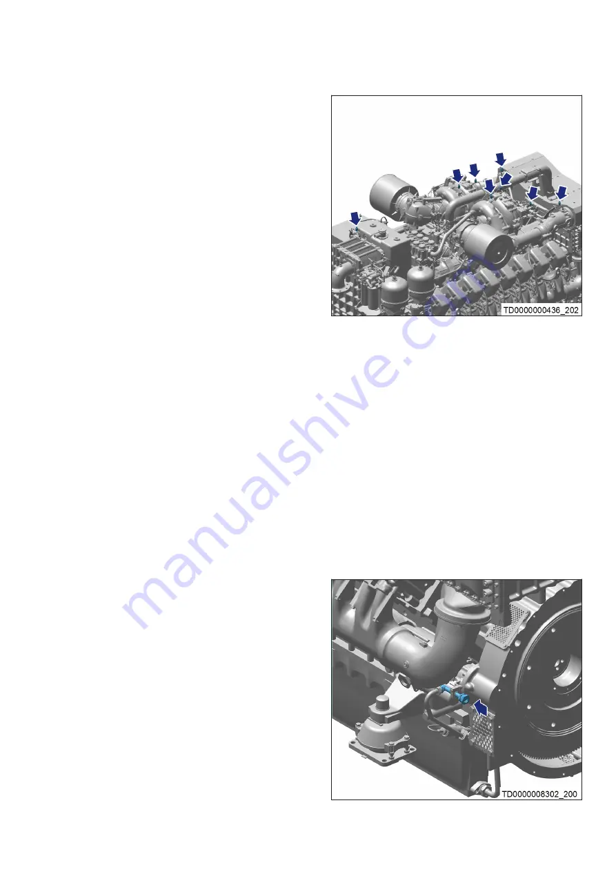 MTU 12V4000M73 series Operating Instructions Manual Download Page 235