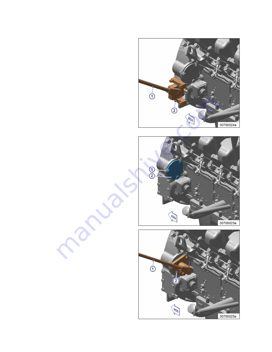 MTU 12V4000T94 Operating Instructions Manual Download Page 74