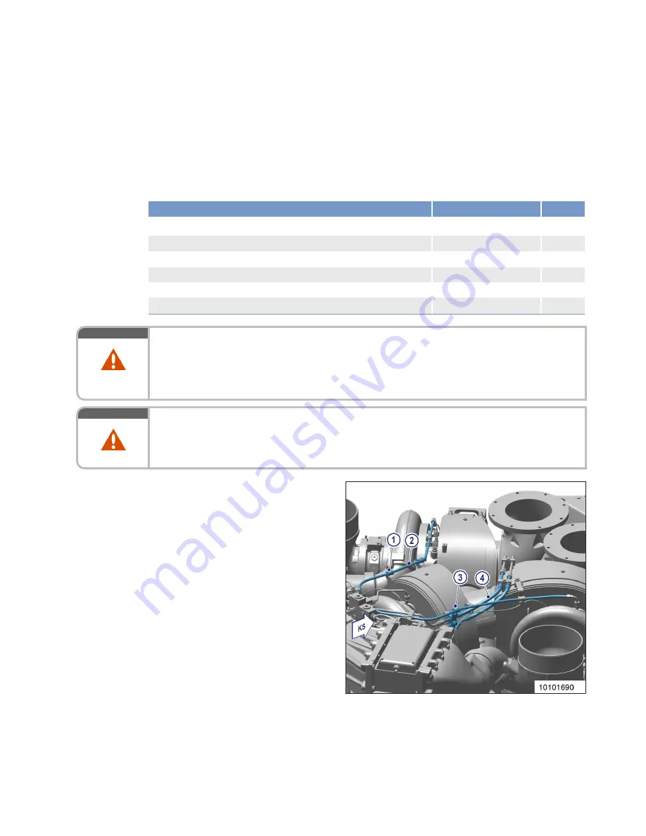 MTU 12V4000T94 Operating Instructions Manual Download Page 109