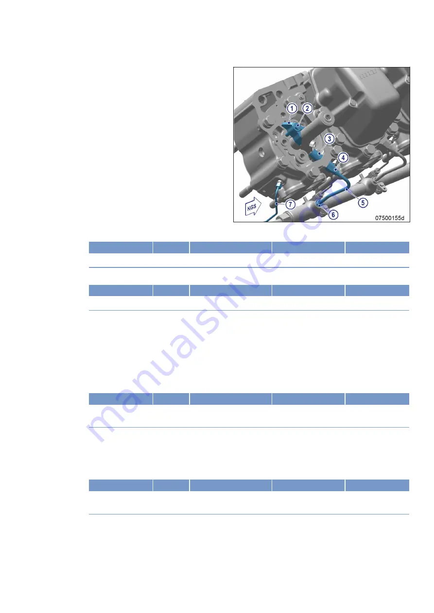 MTU 16V4000M73 series Operating Instructions Manual Download Page 153