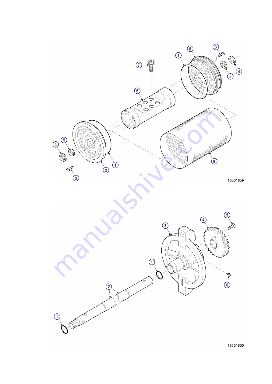 MTU 16V4000M73 series Operating Instructions Manual Download Page 222