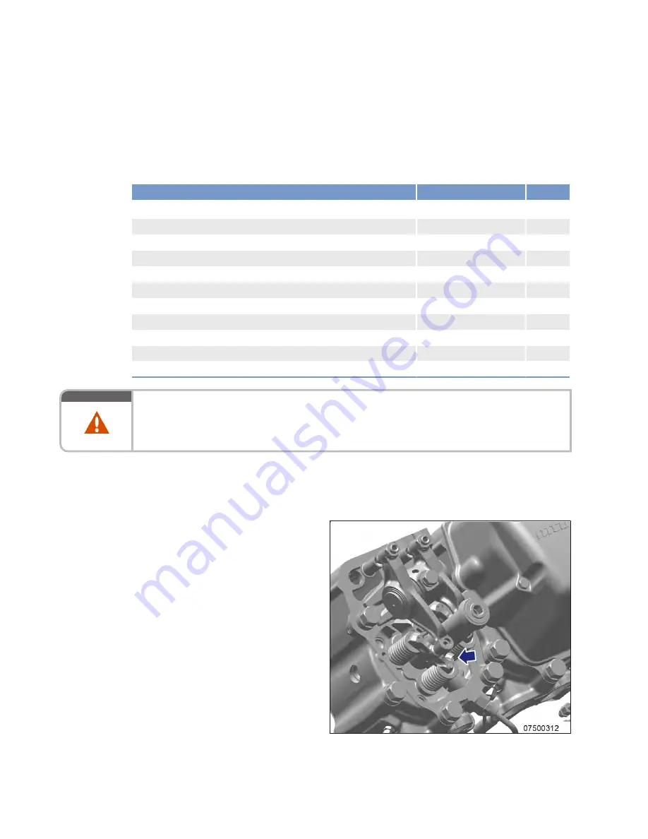 MTU 20 V 4000 M93 Operating Instructions Manual Download Page 124