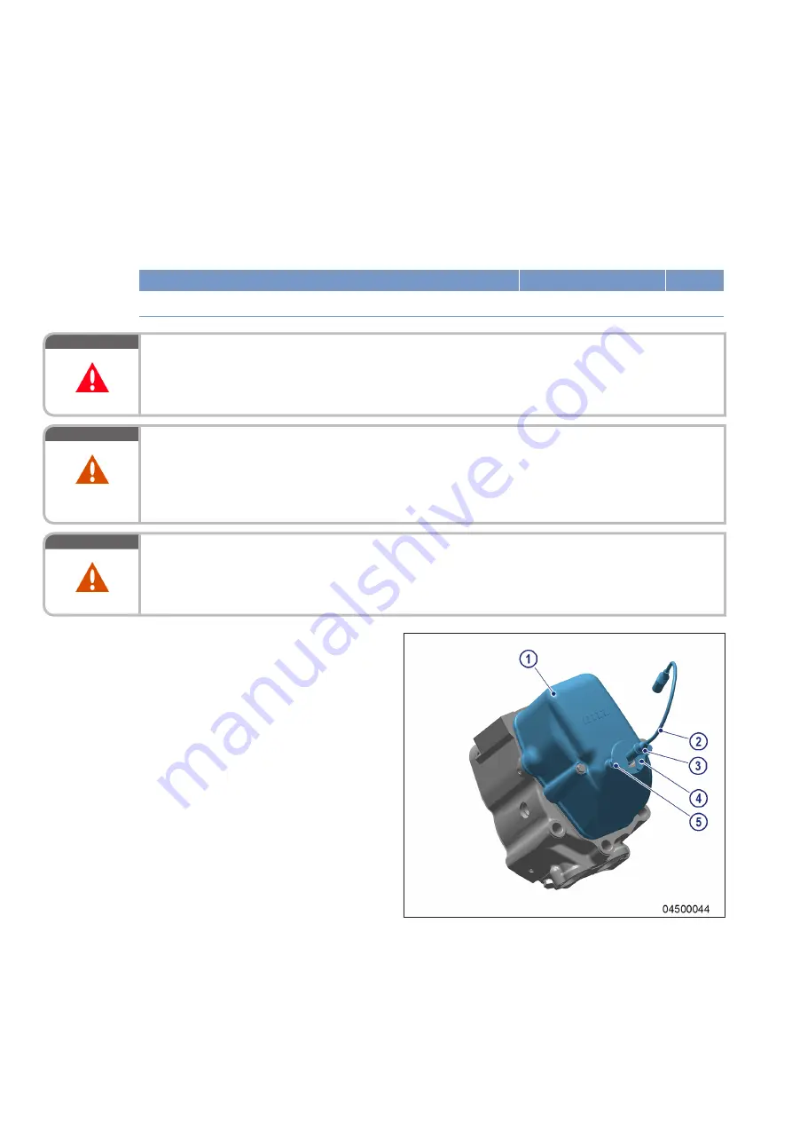 MTU 20V 4000 L62 Operating Instructions Manual Download Page 146