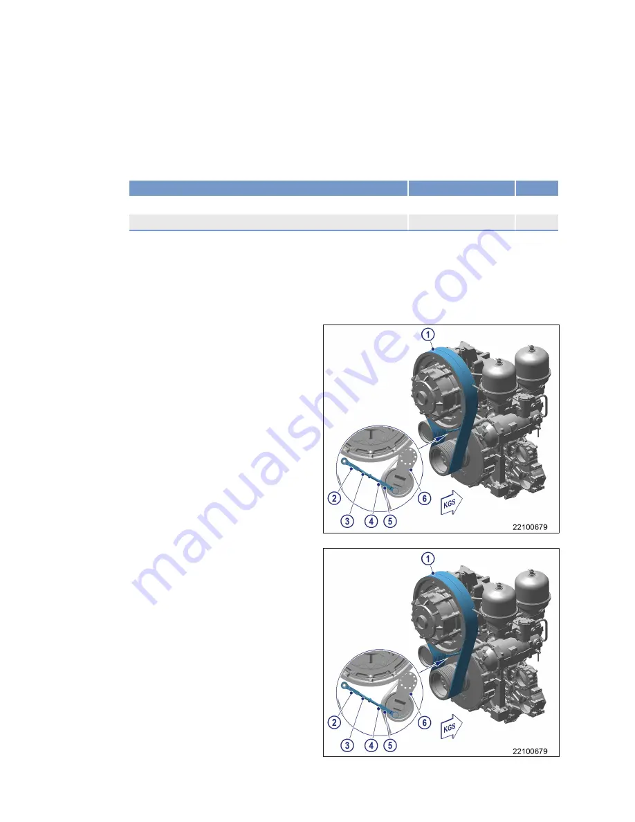 MTU 20V4000C55 Operating Instructions Manual Download Page 154