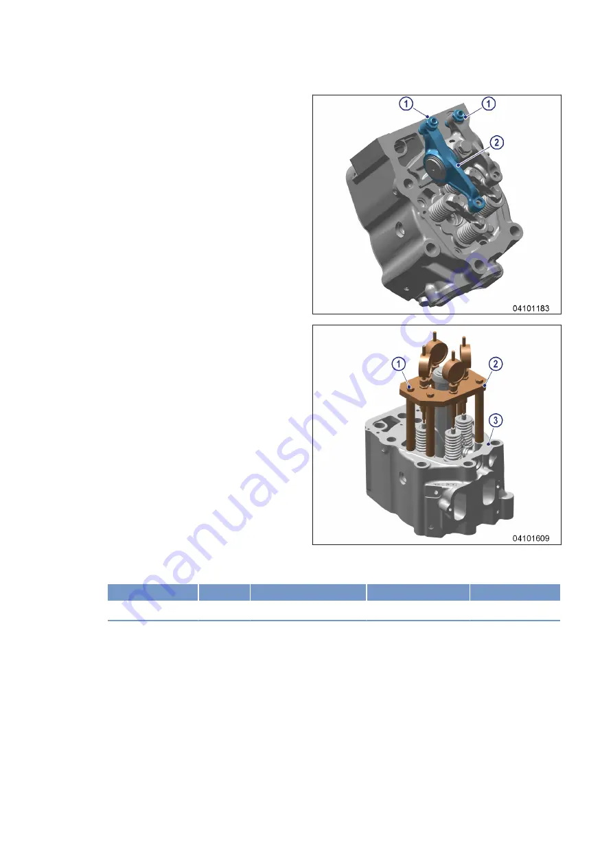 MTU 20V4000G*3 series Operating Instructions Manual Download Page 204