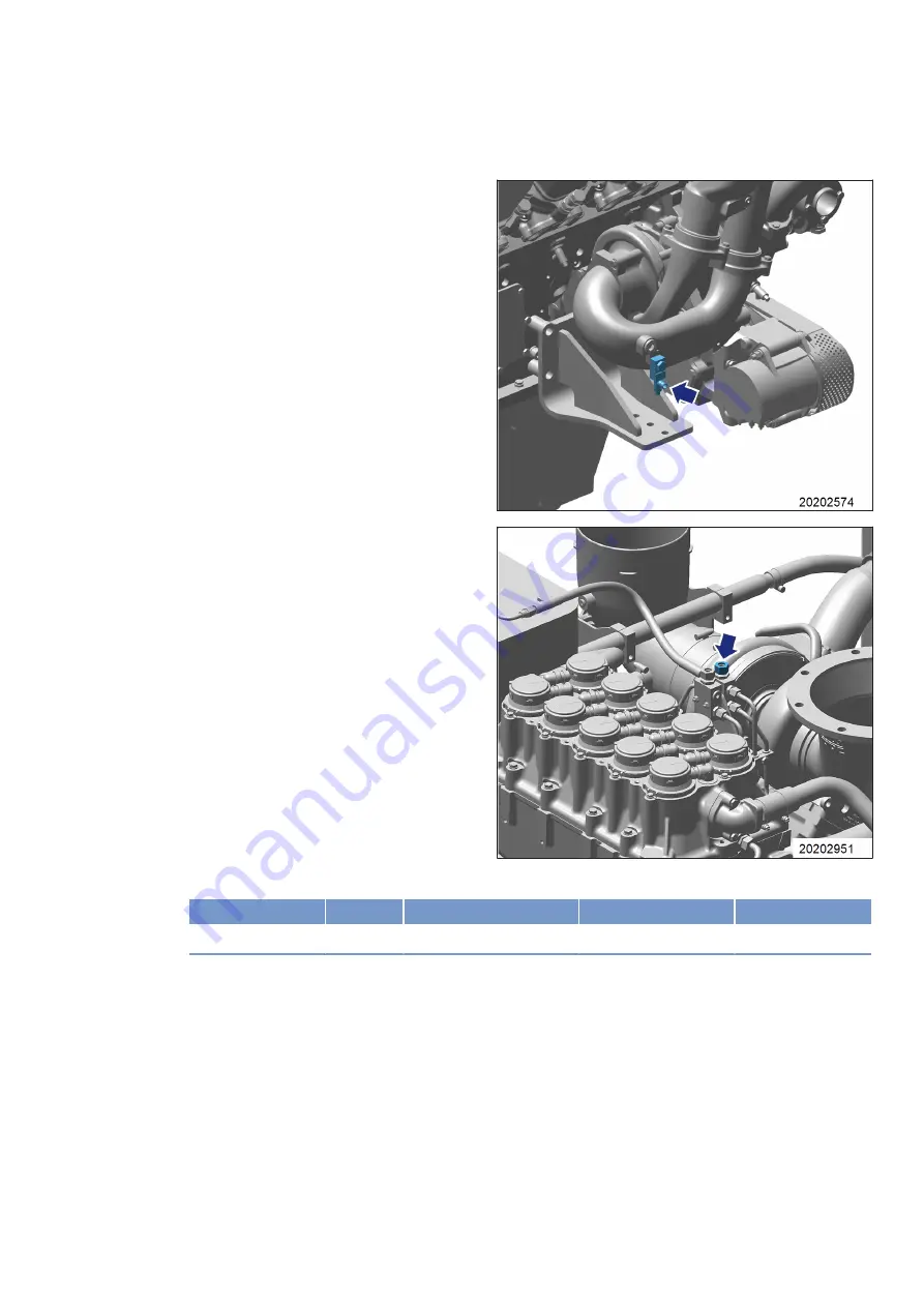 MTU 20V4000G*3 series Operating Instructions Manual Download Page 259