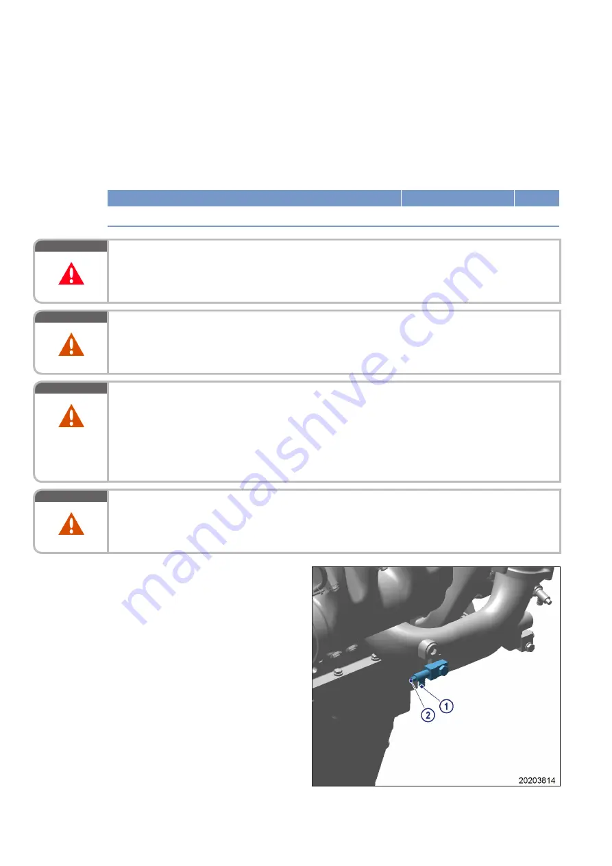 MTU 20V4000G*3 series Operating Instructions Manual Download Page 262