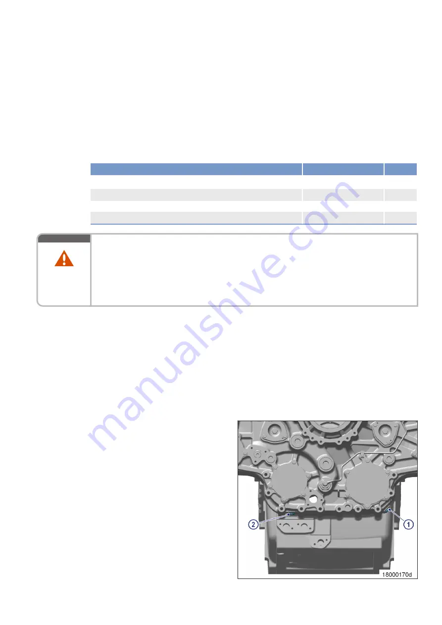 MTU 20V4000M73 series Operating Instructions Manual Download Page 183