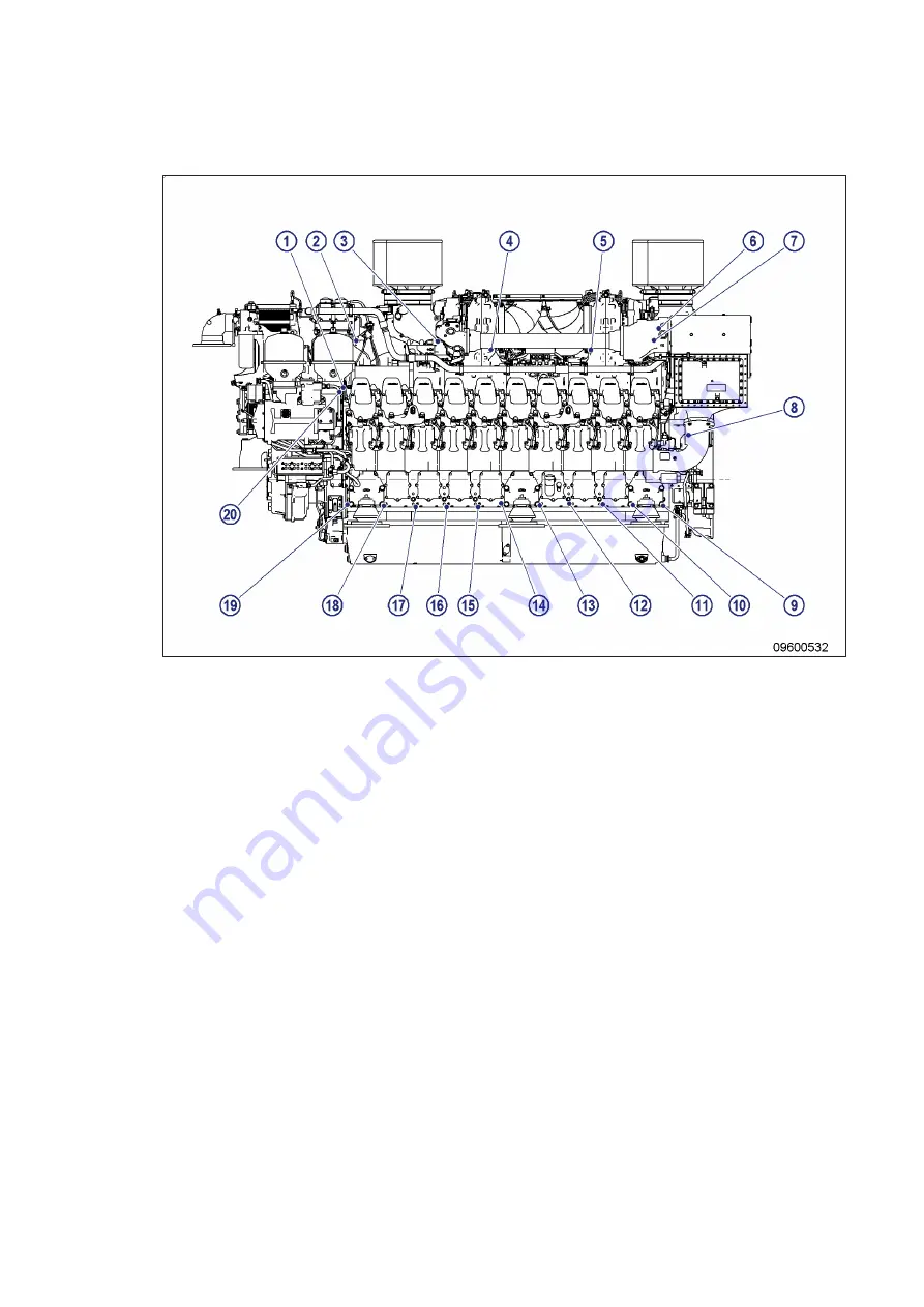 MTU 20V4000M93 series Operating Instructions Manual Download Page 50