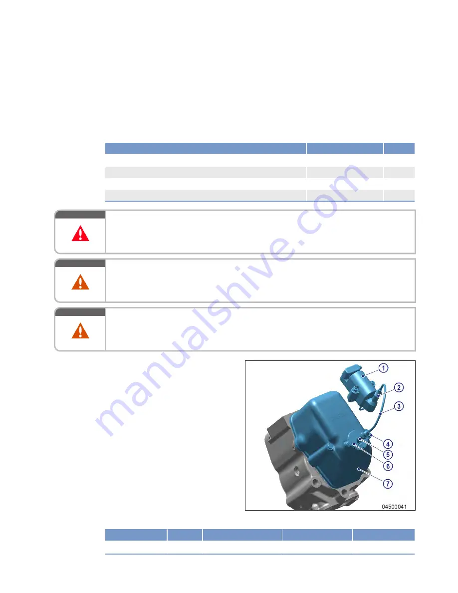 MTU 8V4000L62FB Operating Instructions Manual Download Page 135