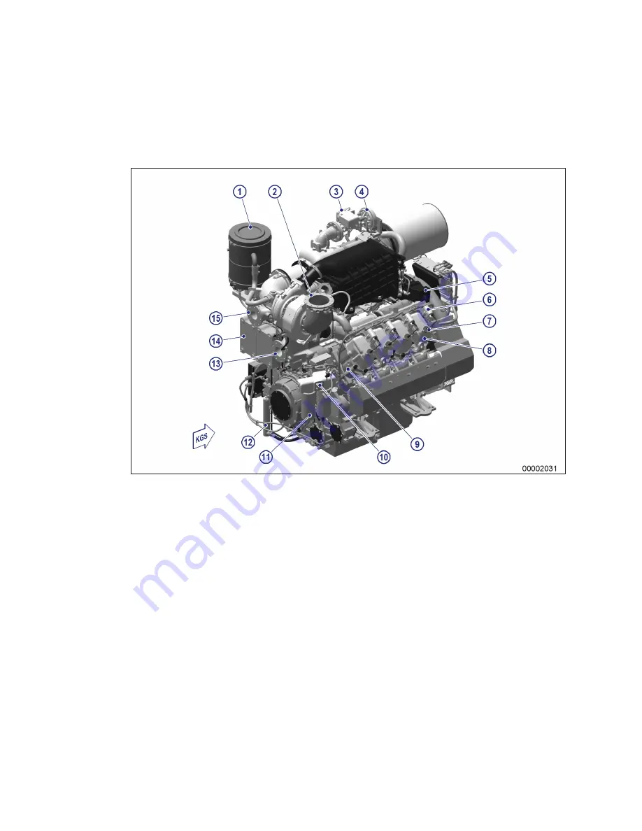 MTU 8V4000Lx4 Operating Instructions Manual Download Page 20