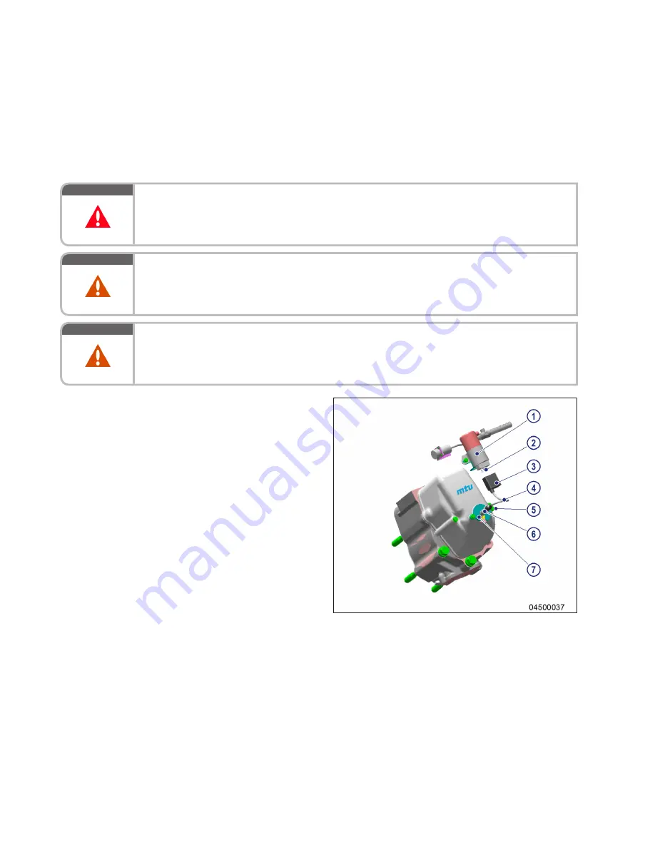 MTU MS150033/05E Operating Instructions Manual Download Page 146