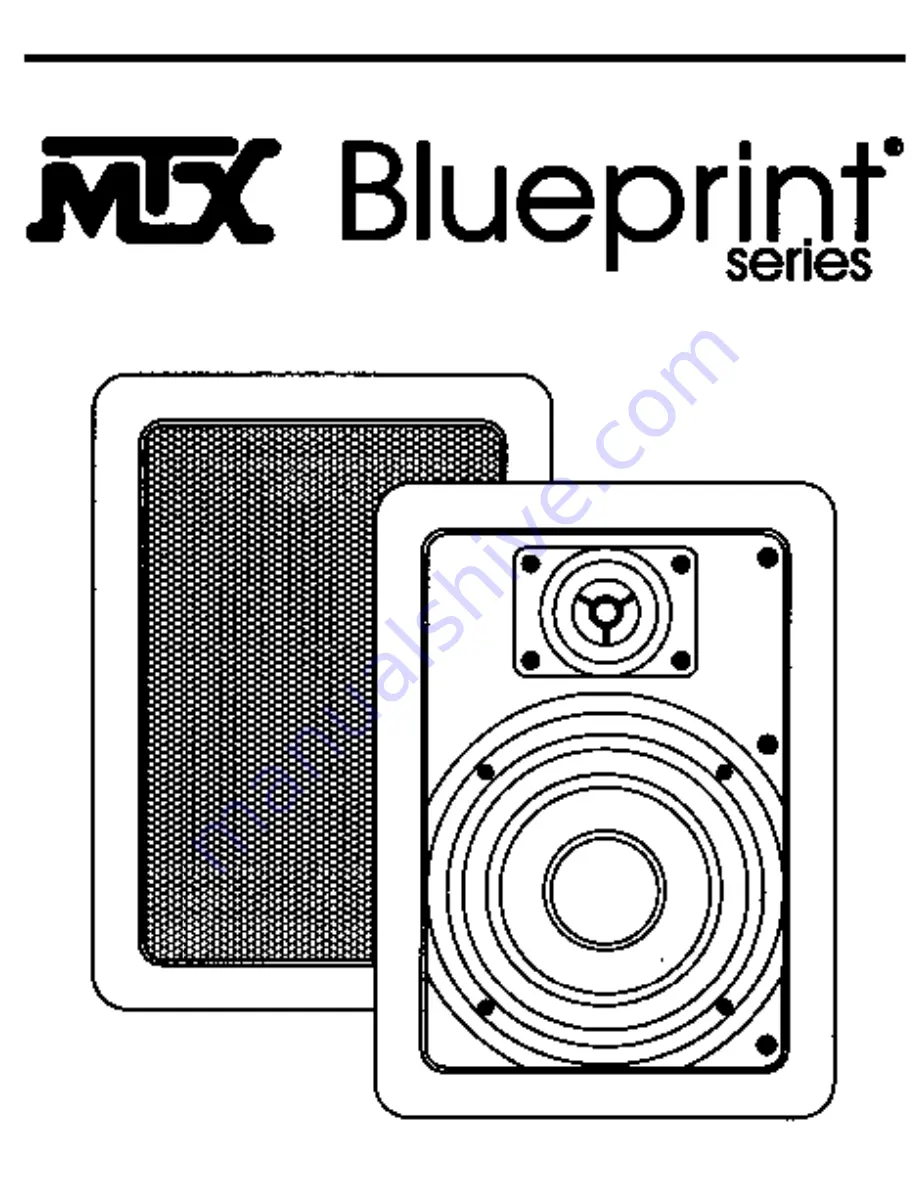 MTX Blueprint 520W Скачать руководство пользователя страница 1