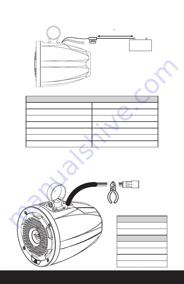 MTX MUD65PL Owner'S Manual Download Page 5