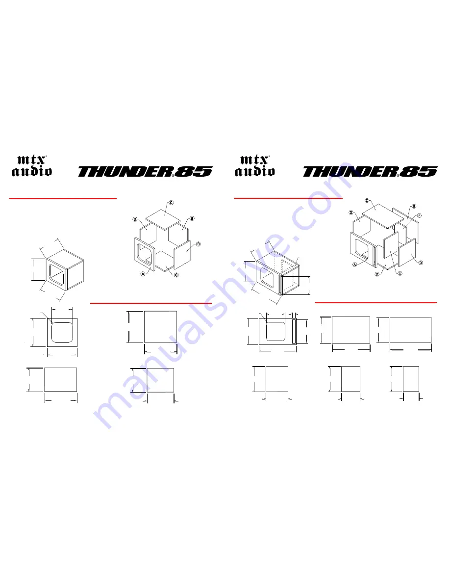 MTX Thunder 85 TS8512-22 User Manual Download Page 2