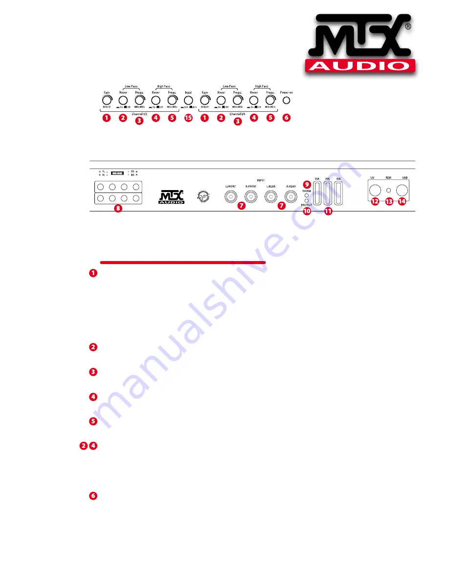 MTX Thunder TH90.4 Скачать руководство пользователя страница 35