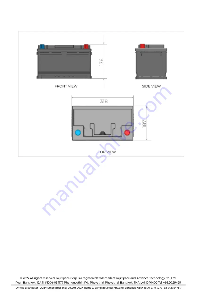 mu SPACE CORP Power Box 1200 Скачать руководство пользователя страница 11