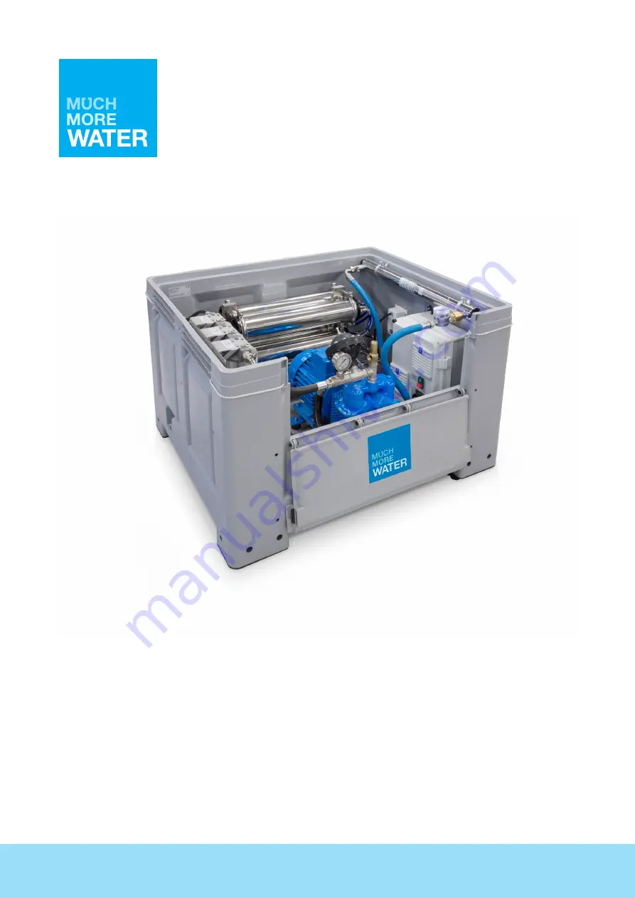 Much More Water BlueBox 1200 RORS Скачать руководство пользователя страница 2