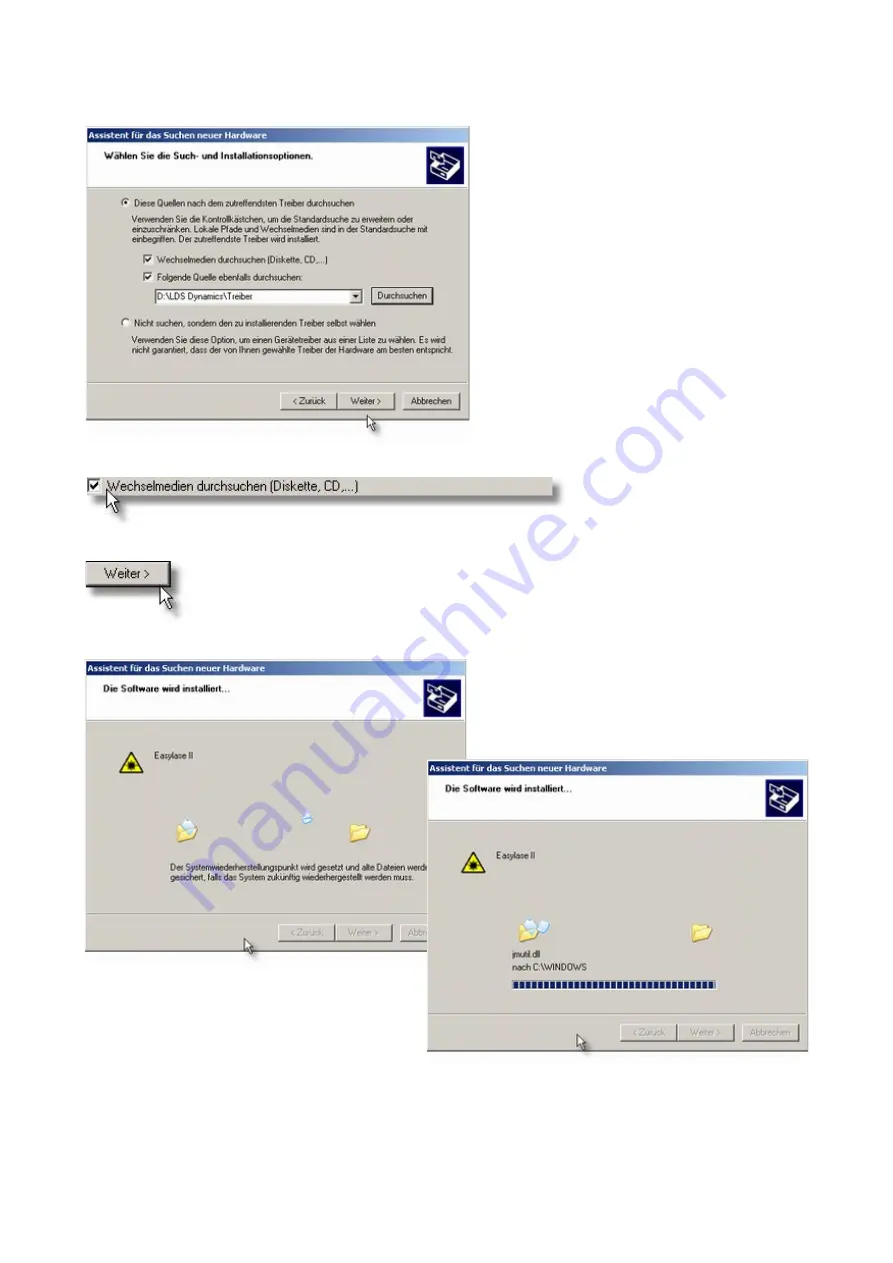 Mueller Elektronik EasyLase USB II User Manual Download Page 6