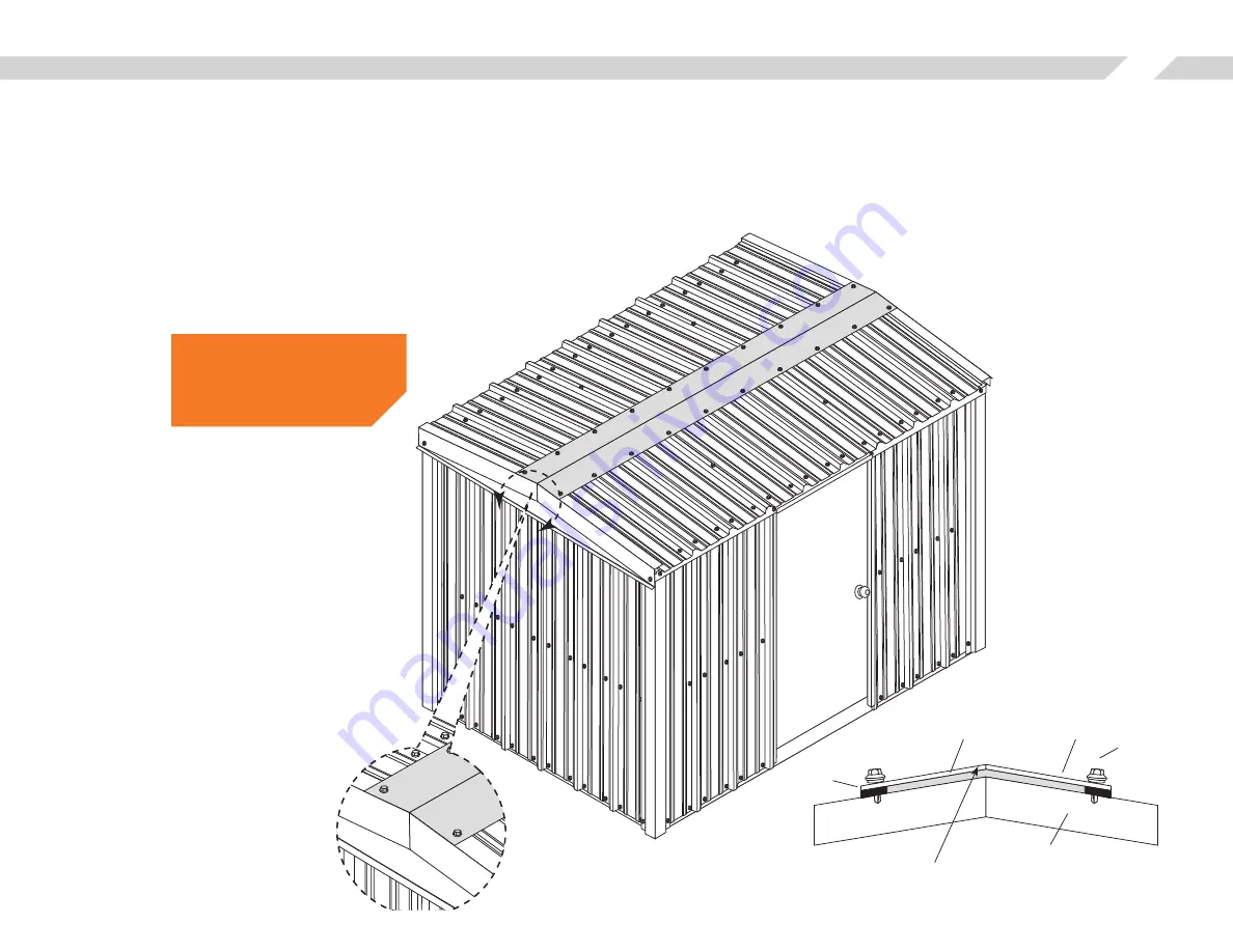 Mueller 6x9 Greenhouse Kit Instructions Manual Download Page 22