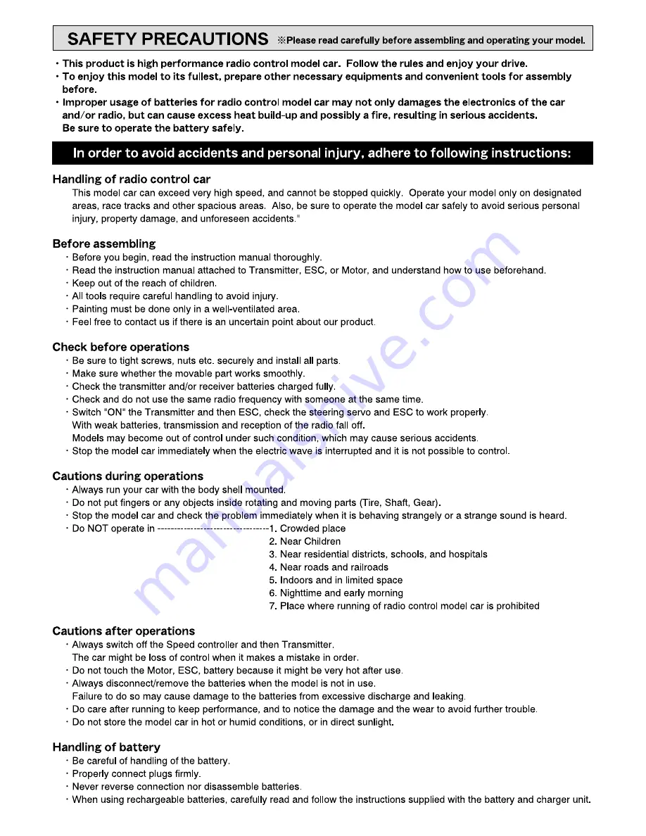 MUGEN MBX-6 ECO Instruction Manual Download Page 19