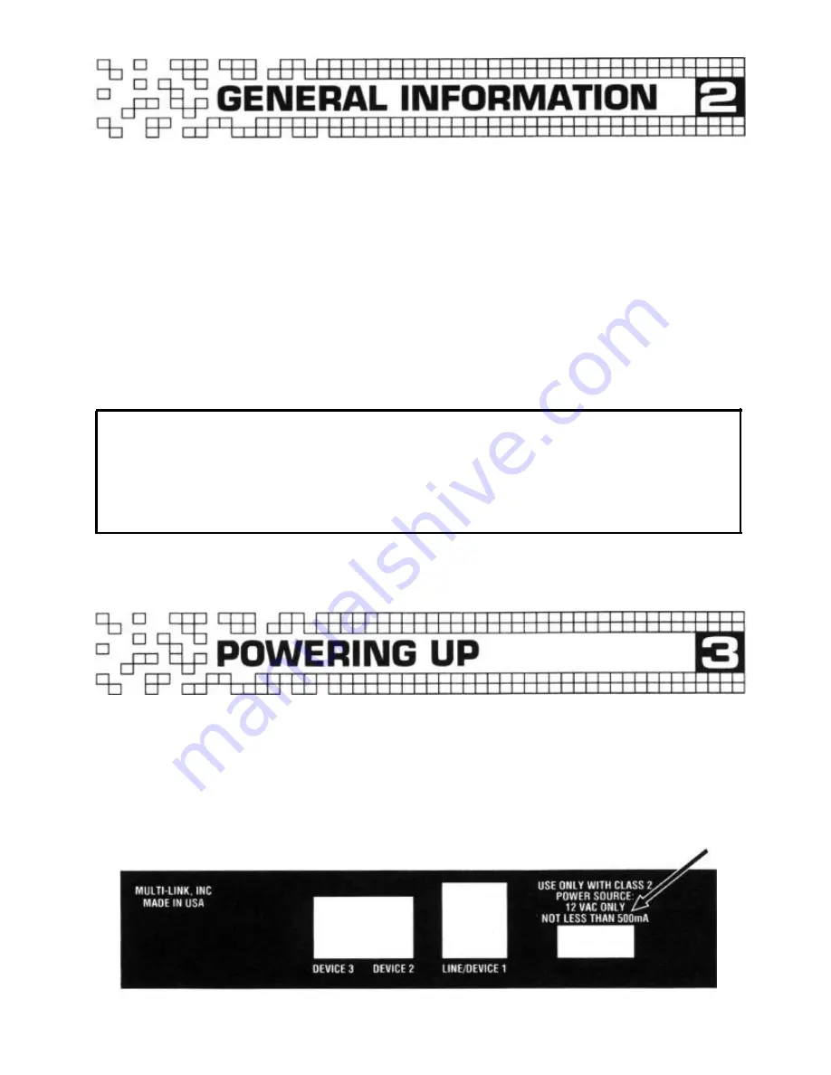 Multi-Link Polnet ACP Installation Manual Download Page 5