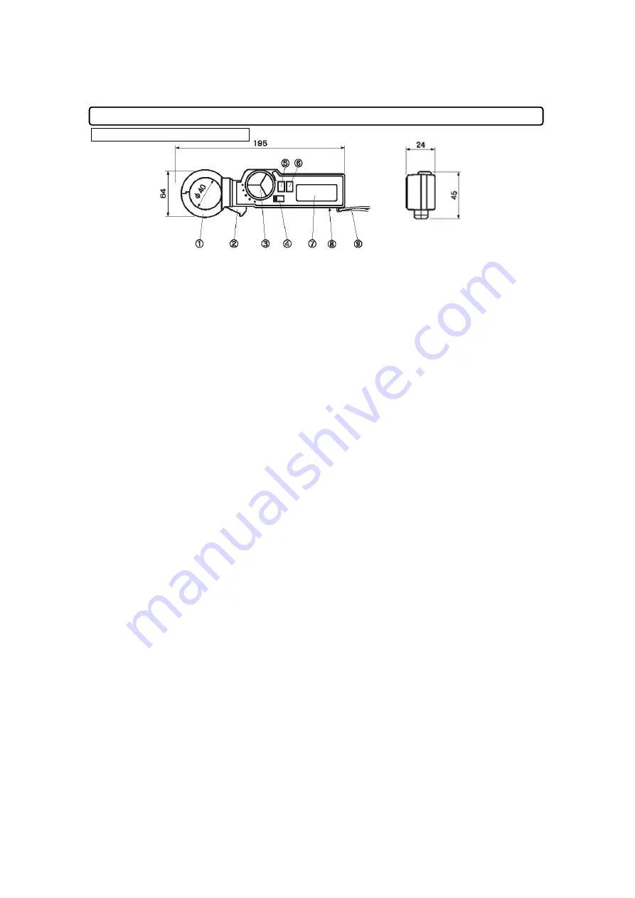 MULTI MEASURING INSTRUMENTS M-140HC Instruction Manual Download Page 5