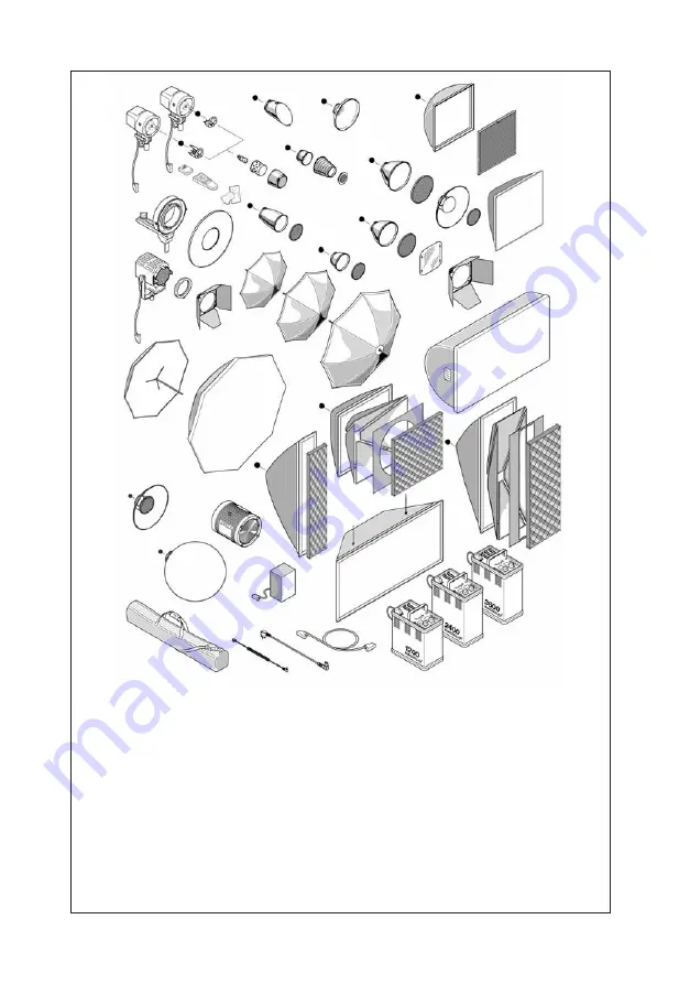 Multiblitz MAGNOLUX 1200 Instuctions For Use Download Page 45