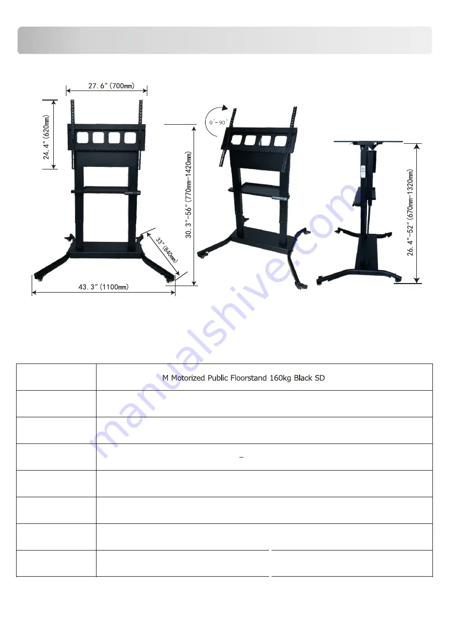 Multibrackets 7350073738748 Installation Manual Download Page 6