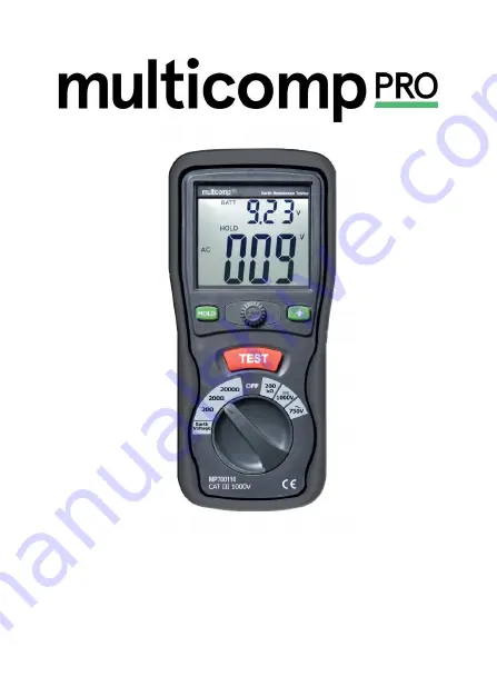 multicomp pro MP700110 Manual Download Page 1