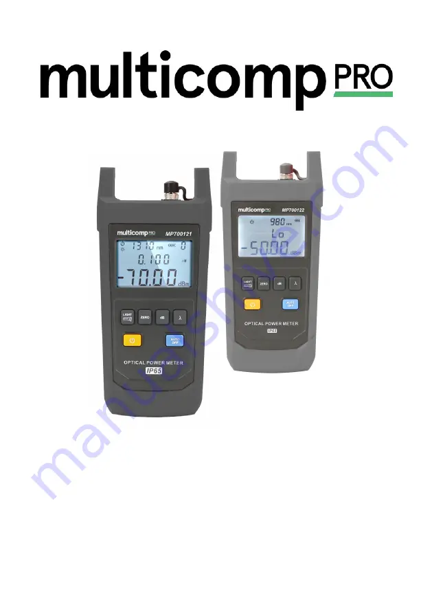 multicomp pro MP700121 Manual Download Page 1