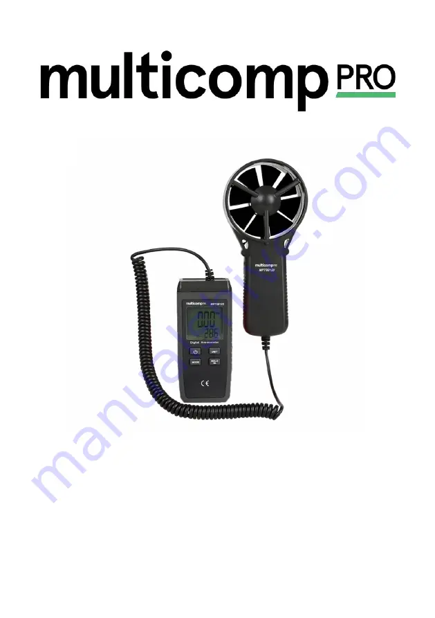 multicomp pro MP780119 Manual Download Page 1