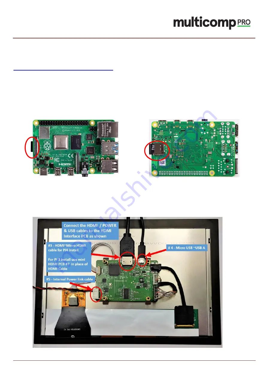 multicomp pro TOUCHSCREEN 10.1 Assembly Manual Download Page 5