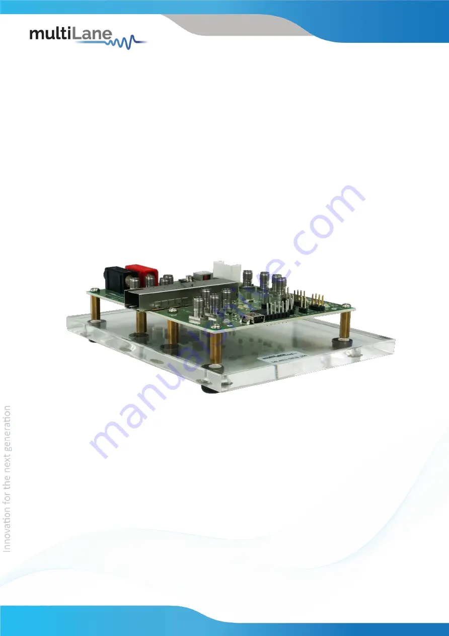 MULTILANE ML4022-MCB Скачать руководство пользователя страница 1