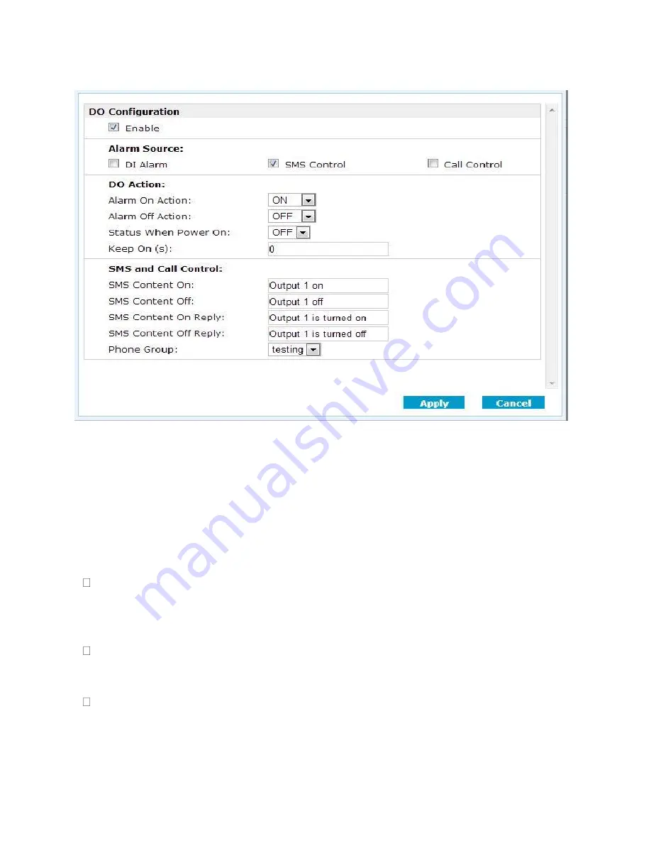 MultiMax MA-2040 Digital Input & Output Configuration Download Page 12