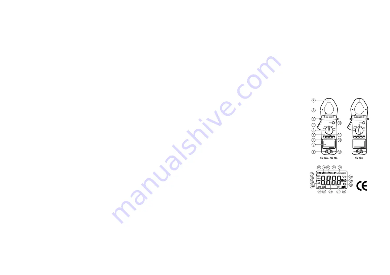 Multimetrix CM 660 Скачать руководство пользователя страница 2