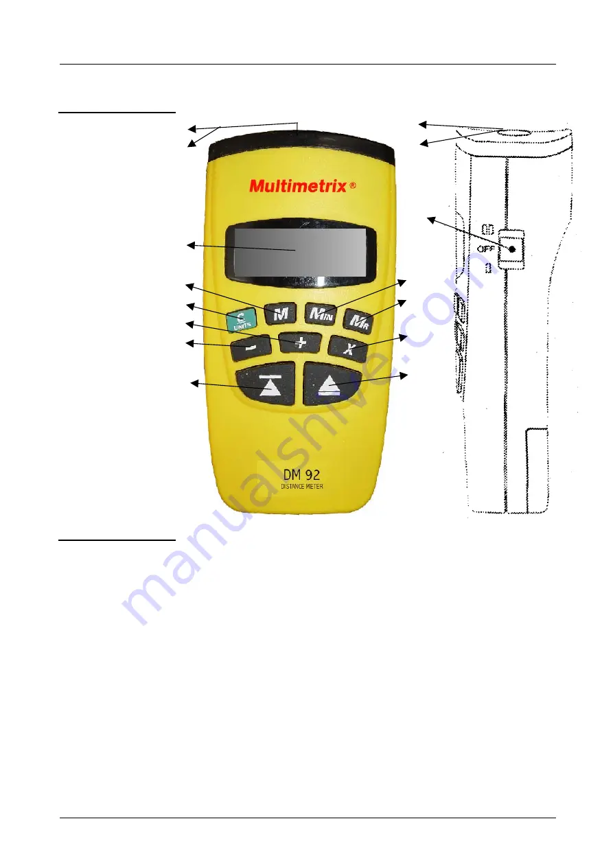 Multimetrix DM 92 User Manual Download Page 22