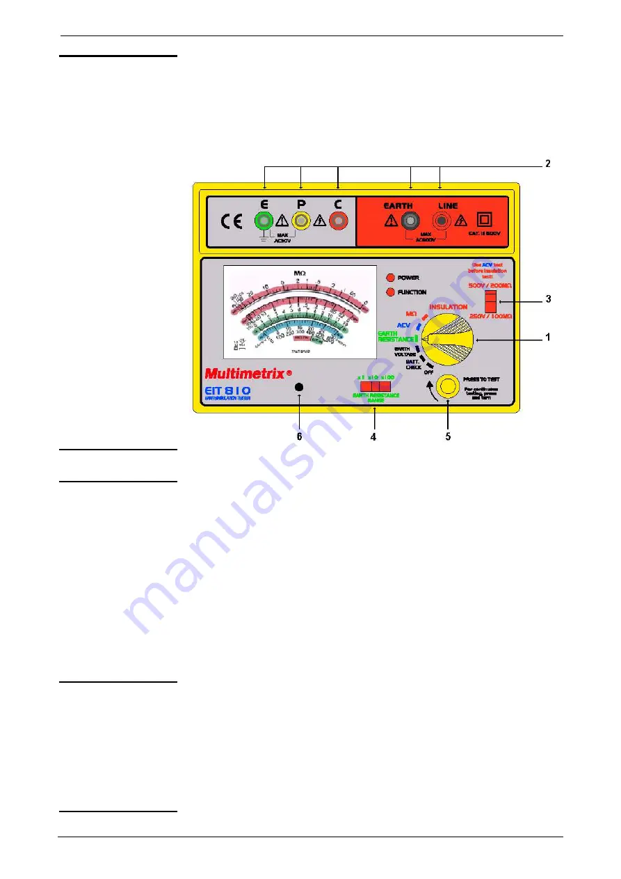 Multimetrix EIIT 810 Скачать руководство пользователя страница 25