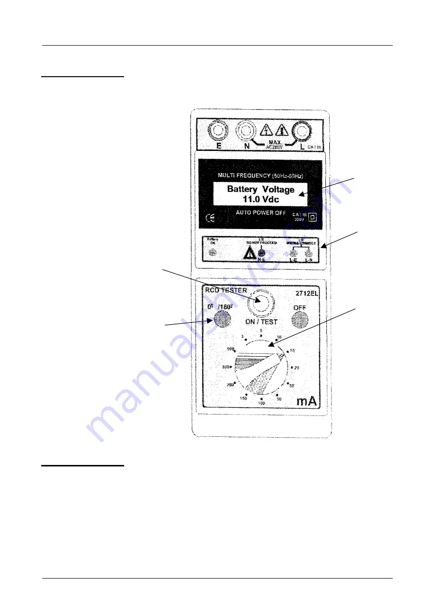 Multimetrix RCD 501 Manual Download Page 4