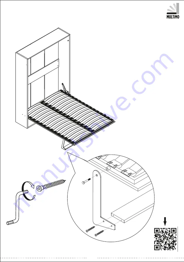 Multimo 111-LOFT BED Assembly Instructions Manual Download Page 11