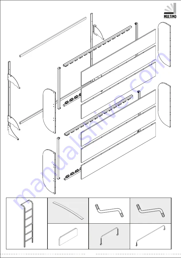 Multimo 750-SIMPLE BUNK Скачать руководство пользователя страница 3