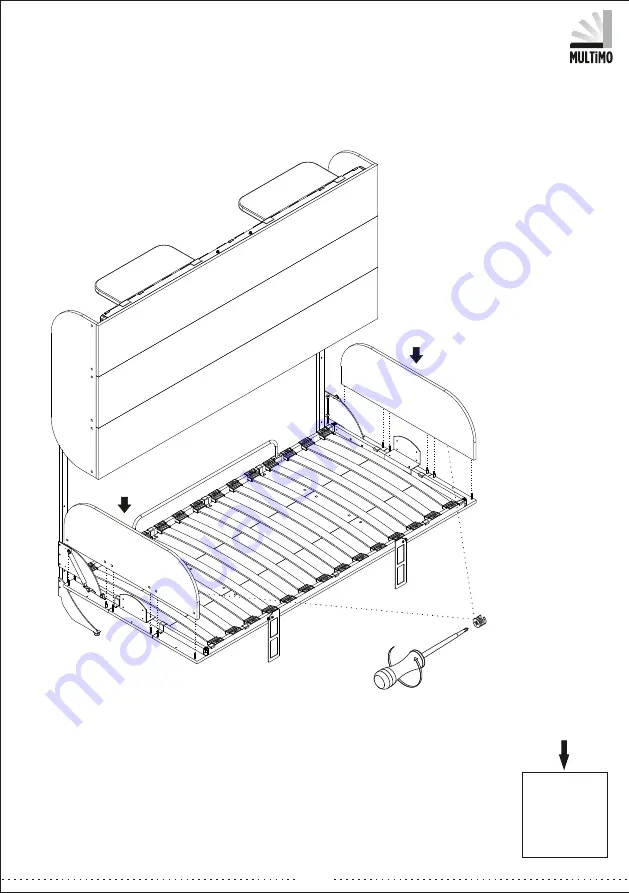 Multimo 750-SIMPLE BUNK Assembly Download Page 23