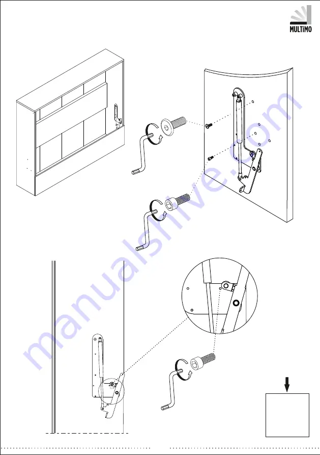 Multimo A 211 SPAZIO QUEEN Assembly Instructions Manual Download Page 9