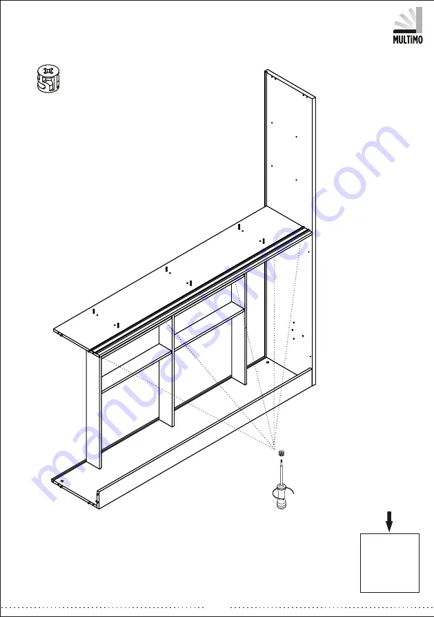 Multimo A 214 PARETE LETTO T Assembly Instructions Manual Download Page 9