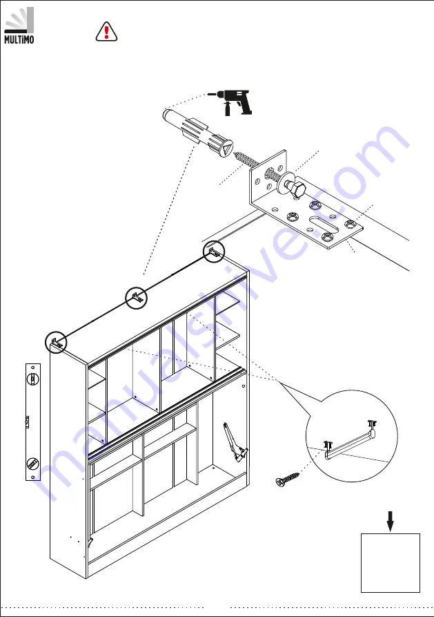 Multimo A 214 PARETE LETTO T Assembly Instructions Manual Download Page 14