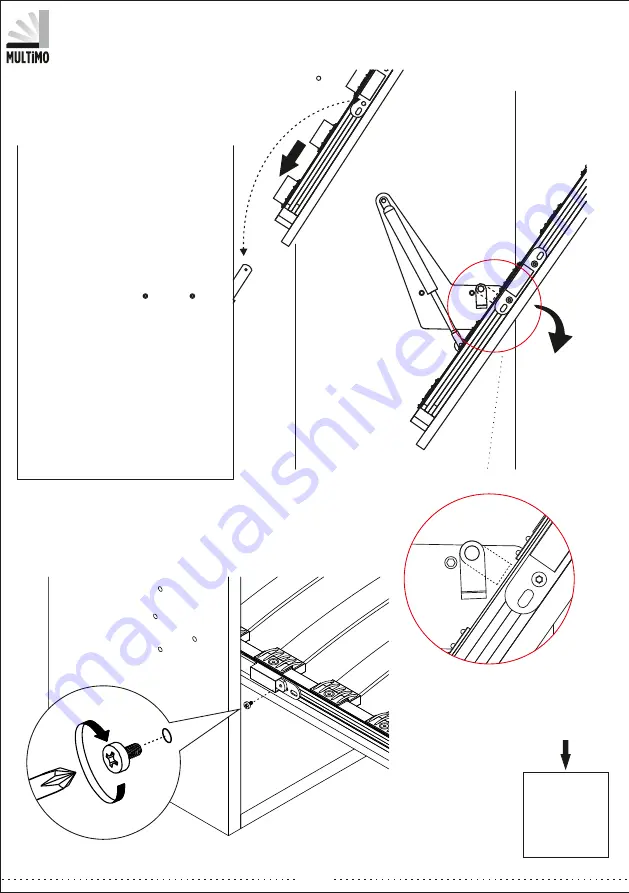 Multimo A 214 PARETE LETTO T Assembly Instructions Manual Download Page 16